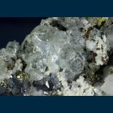 F274 Fluorite with Galena and Sphalerite from Naica Mine, Naica District, Sierra de Naica, Municipio de Saucillo, Chihuahua, Mexico