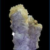 DC15-11 Fluorite and Calcite from Weishan Co., Dali Prefecture, Yunnan Province, China