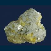 F028 Fluorite with Chalcopyrite from Hardin County, Illinois, USA  