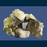 Fluorite with Calcite (Strontian?)