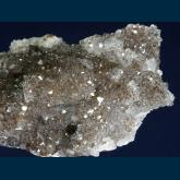 Q064 Quartz with Byssolite inclusions from Val Cristallina, Val de Cavrein, Russein Valley, Vorderrhein Valley, Grisons Canton, Switzerland