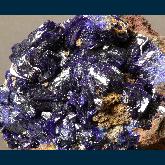 RG0360 Azurite from Morenci Pit, Clifton-Morenci District, Greenlee County, Arizona, USA