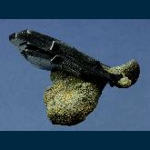 Vivianite with Pyrite