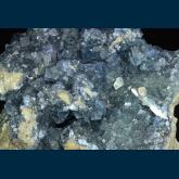 F129B Fluorite with Barite from Royal Flush Mine, Garden Spring Canyon, Bingham, Hansonburg District, Socorro Co., New Mexico, USA