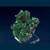 JRT7 Malachite (pseudo Azurite) from Morenci Pit, Clifton-Morenci District, Greenlee County, Arizona, USA