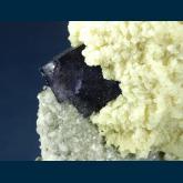 Barite (Strontian) and Fluorite on Dolomite