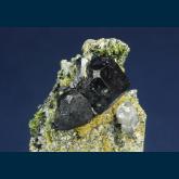 MMH-26 Magnetite with Epidote and Quartz from Dashkesan Co-Fe deposit, Dashkesan, Daskasan District, Azerbaijan
