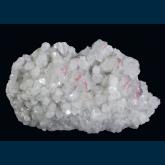 Fluorite and Rhodochrosite on Quartz