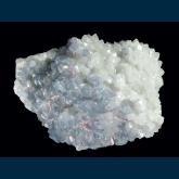 Fluorite and Rhodochrosite on Quartz