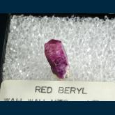 TN336 Red Beryl from Wah Wah Mountains, Beaver Co., Utah, USA