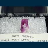 TN340 Red Beryl from Wah Wah Mountains, Beaver Co., Utah, USA