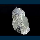 Quartz with Fluorite, Scheelite, Arsenopyrite, Dolomite, Stannite