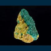 DDRC3 Dioptase with Mimetite from Mindouli District, Pool Dept., Republic of Congo
