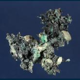 Copper with Calcite