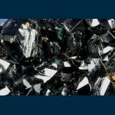 RG0893 Lazulite with Augelite from Rapid Creek, Dawson Mining District, Yukon Territory, Canada
