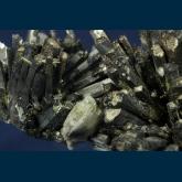 FDH744 Stibnite with Marcasite  from Ilba-Baiut Metallogenic District, Baiut, Maramures County, Romania