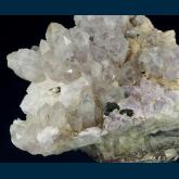 Hematite on Quartz (v. Amethyst)