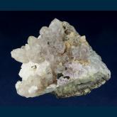 RG0941 Hematite on Quartz (v. Amethyst) from Ten Strike Mine, Aravaipa District, Cobre Grande Mountains, Graham County, Arizona, USA