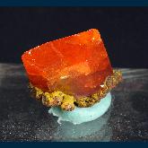 RG0114 Wulfenite with Mimetite from San Carlos Mine (Apex mine), San Carlos, Mun. de Manuel Benavides, Chihuahua, Mexico