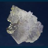 Fluorite with Calcite on Celestite