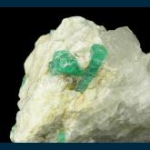 RG0986 Beryl ( var. Emerald ) from Byrud emerald mine, Minnesund, Eidsvold, Akershus Fylke, Norway