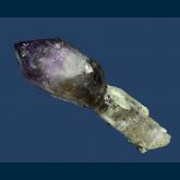 Q319 Quartz ( var. Amethyst scepter ) from Obman Mine, Aldan, Siberia, Sakha Respublika, Russia
