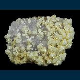 Calcite on Quartz (v. Amethyst)