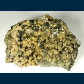 RG0253 Rhodochrosite with Pyrite and Quartz from Municipío de Cananea, Sonora, Mexico