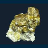 BG93-6 Vesuvianite from Sierra de Cruces, Mun. de Sierra Mojada, Coahuila, Mexico