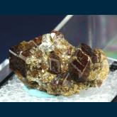 TN103 Grossular garnet from Drain Pipe prospect, Esmeralda Co., Nevada, USA