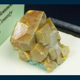 TN111 Wulfenite from Stevenson-Bennett Mine, Organ District, Organ Mts., Dona Ana County, New Mexico, USA