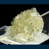 TN212 Colemanite from U.S. Borax Mine, Kramer Borate deposit, Boron, Kramer District, Kern Co., California, USA