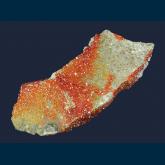 PE1032 Vanadinite from Apache Mine, Globe Hills, Globe-Miami District, Gila Co., Arizona, USA