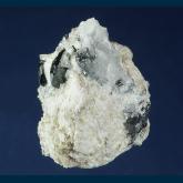 VGH1 Hematite with Zunyite from Veta Grande claim, Middle Camp-Oro Fino District, Dome Rock Mts, La Paz Co., Arizona, USA