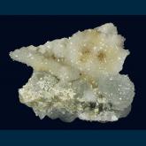 Q338 Fluorite on Quartz from Mex-Tex Mine, Hansonburg District, Bingham, Socorro County, New Mexico, USA