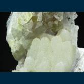 F404 Fluorite on Quartz with Chalcedony from El Portezuelo, Sierra de Ascasti, Catamarca Province, Argentina