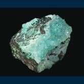 BG1503 Dioptase with Quartz from Ray Mine, Ray District, near Kearney, Dripping Springs Mts., Pinal County, Arizona, USA