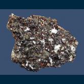 AGB-263 Sphalerite with Quartz, Chalcopyrite and Gypsum from Tri-State District, Kansas/ Missouri/ Oklahoma, USA