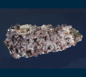 F204 Fluorite with Calcite (epimorphs) from San Antonio Mine, Santa Eulalia District, Mun. de Aquiles Serdan, Chihuahua, Mexico