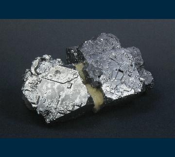 PE192 Galena with Calcite from Joplin Field, Tri-State District, Jasper Co., Missouri, USA