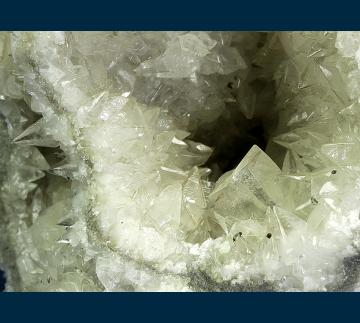 DC15-04 Fluorite on Calcite from Pint's Quarry, Raymond, Black Hawk Co., Iowa, USA