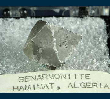TN312 Senarmontite from Djebel Hamimate Mine, Ain Beida, Constantine Prov., Algeria