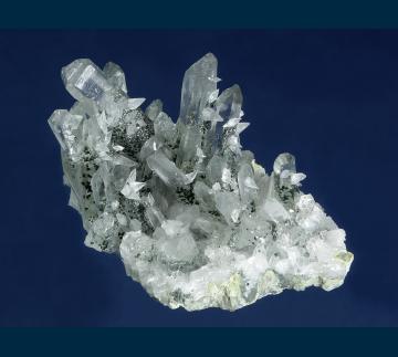 Q241 Quartz with Calcite from Llallagua, Rafael Bustillo Province, Potosí Department, Bolivia