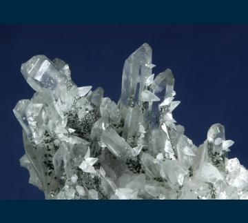 Q241 Quartz with Calcite from Llallagua, Rafael Bustillo Province, Potosí Department, Bolivia