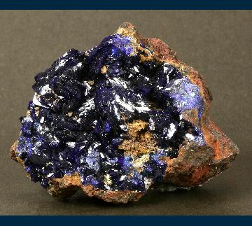 RG0360 Azurite from Morenci Pit, Clifton-Morenci District, Greenlee County, Arizona, USA