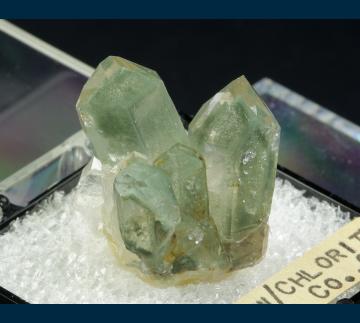 T-092 Quartz with Chlorite inclusions from El Dorado Co., California, USA