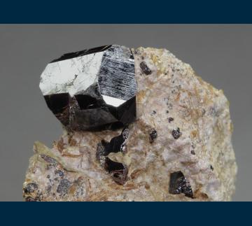 CEJ61-55A Rutile from Champion Mine, White Mts., Mono County, California, USA