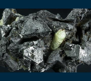 UTH3 Magnetite with Fluorapatite from Iron Springs District (Three Peaks), Iron Co., Utah, USA