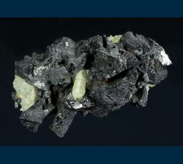 UTH3 Magnetite with Fluorapatite from Iron Springs District (Three Peaks), Iron Co., Utah, USA