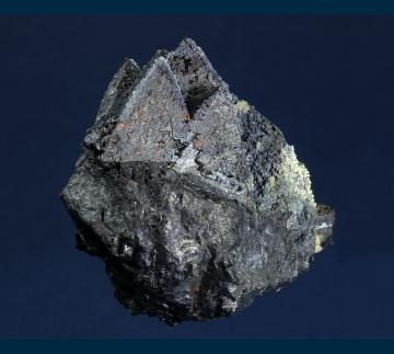 UTH4 Magnetite with Quartz (var. Chalcedony) from Iron Springs District (Three Peaks), Iron Co., Utah, USA